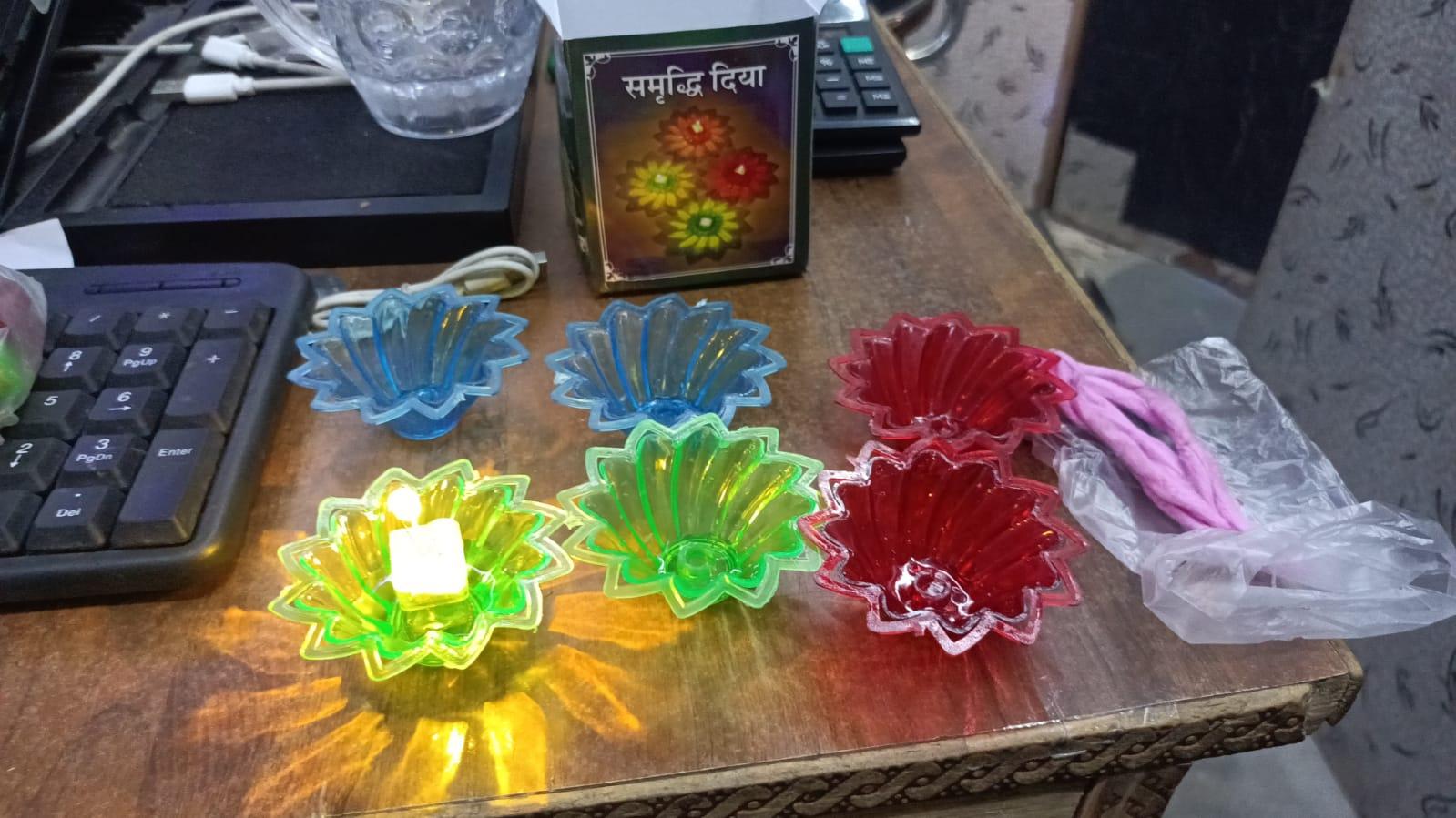 AquaGlow Diya with Water Sensing Technology (Pack Of 6/12/24)
